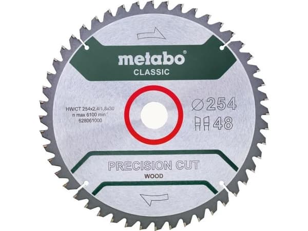 Metabo PrecisionCutClassic 254x 30, 48 WZ 5neg