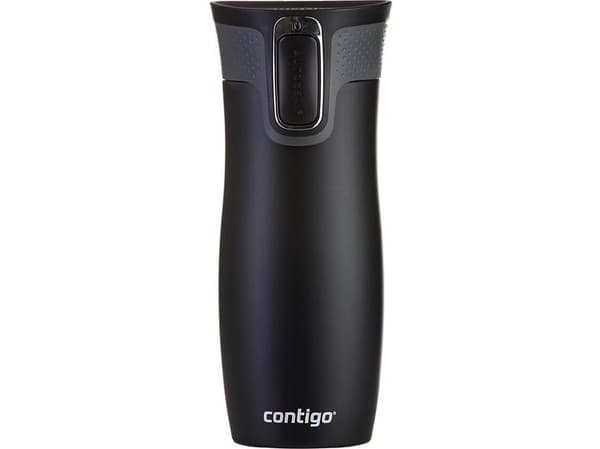Contigo West Loop lämpömuki mattamusta - 470 ml