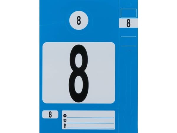 KS Tools nyckelring 500.8016 blå 300 st