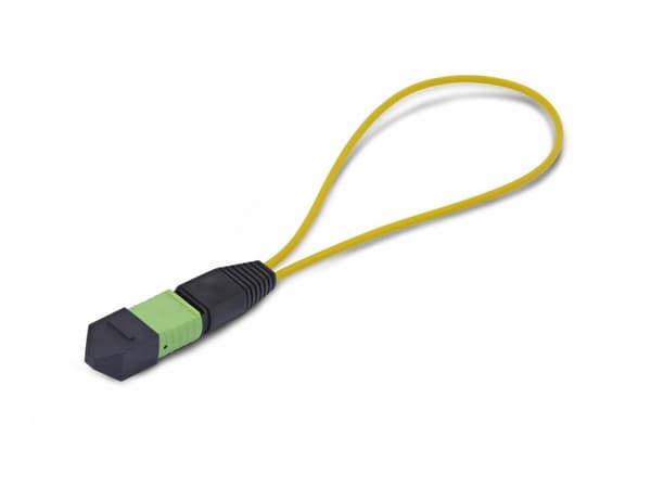 StarTech.com LOOPBACKMTP12OS2SMF, Fiber cable tester, MPO/MTP, Loopback testing, Musta, Vihreä, Keltainen, Akryylinitriilibutadieenistyreeni (ABS),...