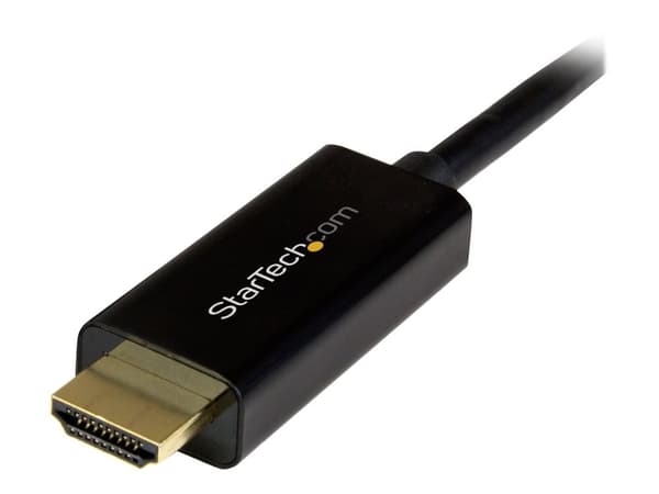 STARTECH.COM DisplayPort to HDMI Converter Cable - 6.5ft 2m - 4K