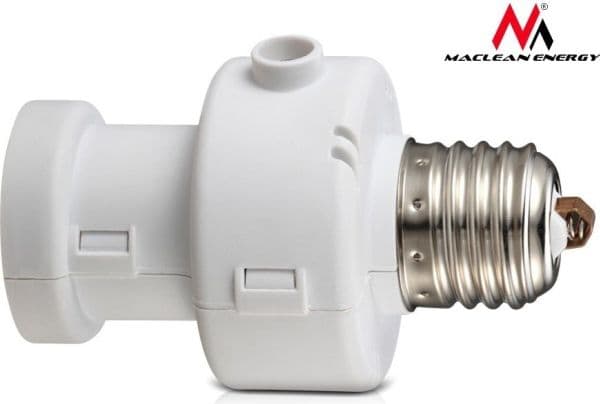 Maclean MCE21W E27 100W hehkulamppukannatin