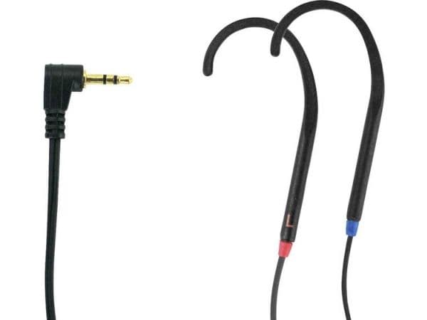 Geemarc CLHOOK3 kablet headset svart volumkontroll telefon