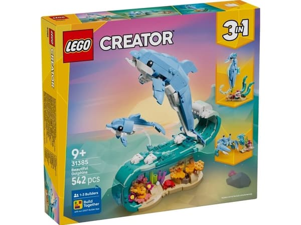 LEGO Creator 31385 Havets dyr: vakre delfiner