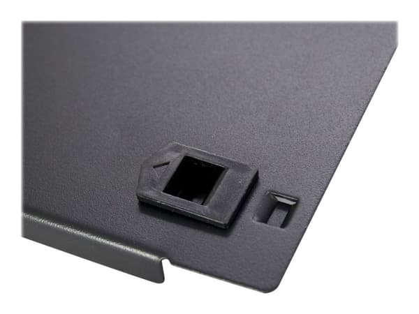 Inter-Tech - Blindplate - svart, RAL 9005 - 3U - 19"