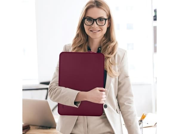 Tech-Protect neoprenlaptopfodral 13" - bordeaux
