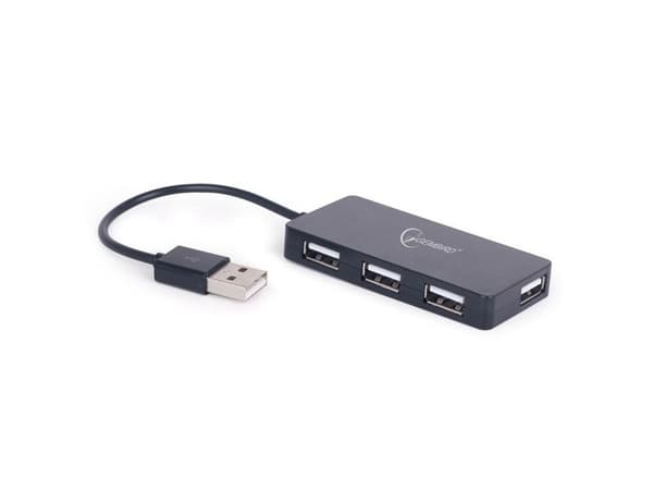 Gembird UHB-U2P4-04 - Hub - 4 x USB 2.0 - stasjonær