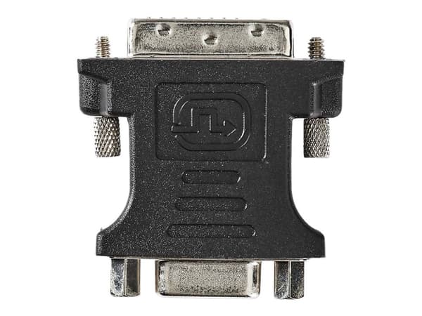 Nedis - Videoadapter - DVI-D (han) til HD-15 (VGA) (hun) - tommelskruer - sortti