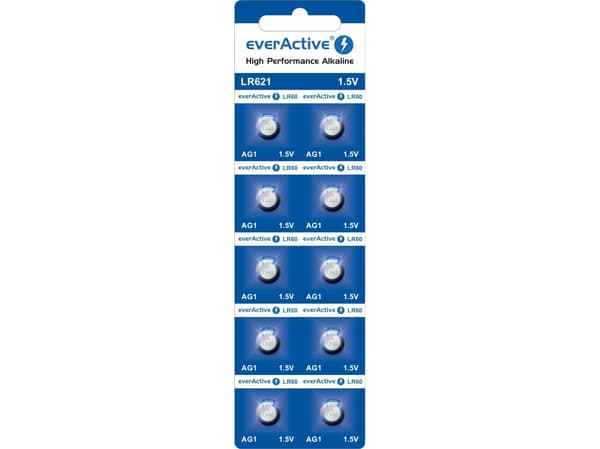 EverActive-batteri EverActive LR60 (10 stk.)