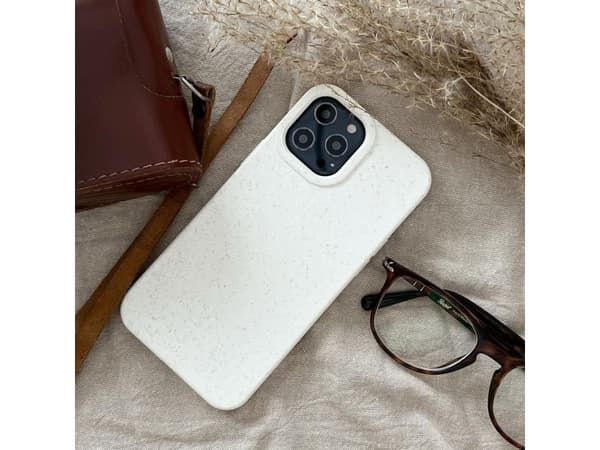 Eco Case-skal i silikon för iPhone 14 Plus - nedbrytbart skydd - navy blue