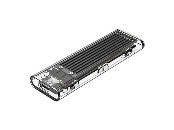 M.2 NVME - USB-C 10Gbps -asemapaikka - musta