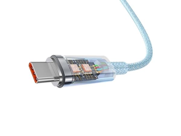 Baseus USB-C til USB-C kabel - 1 m - blå