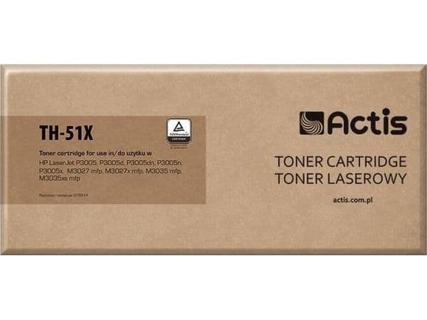 Actis TH-51X, 13000 sider, Sort, 1 stykker