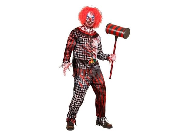 Elak clown-dräkt