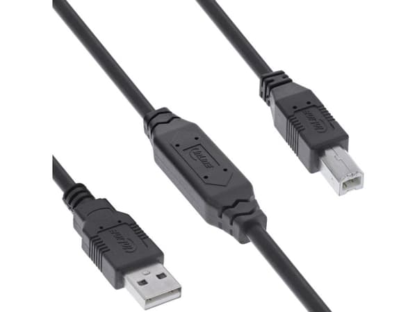 USB-kabel Eaton USB-A til USB-B 10 m svart