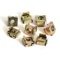 StarTech.com 50 Pkg M5 Cage Nuts for Server Rack Cabinets - M5 cage nuts - Rack cage nuts - cage nuts (CABCAGENUTS) - Rack Nuts (Pack of 50) - for ...