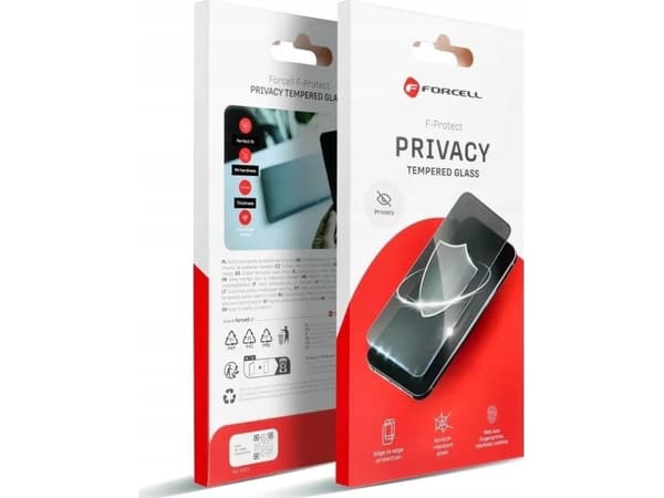 ForCell Privacy Glass - Iphone 14 Pro Max -puhelimelle musta