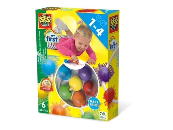 SES Creative My First 00244, 6 styck, Multifärg, Multifärg, Rund, Barn, 1 År