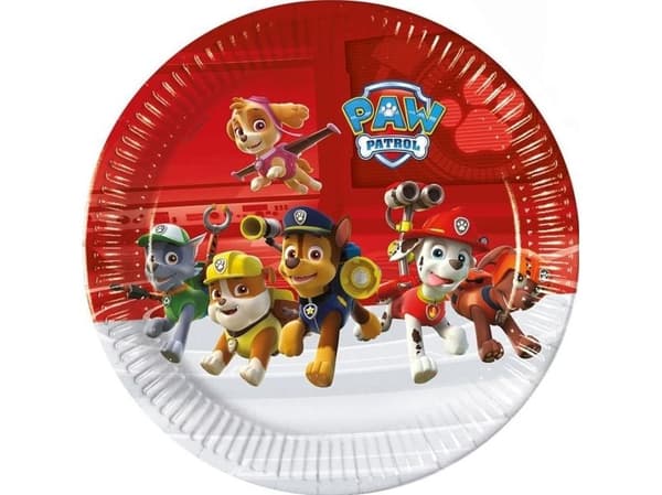 Paw Patrol tallrikar, 23 cm