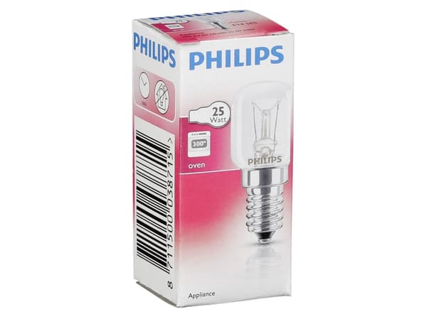 Ugnslampa 25W 230V E14 klar (E)