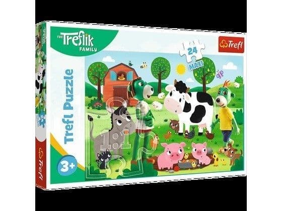 Trefl 14361, 24 styck, Tecknade serier, 3 År