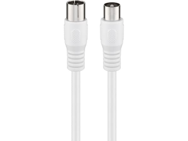 Goobay 58807, 1,5 m, Hvit