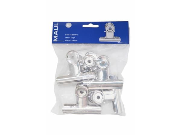 MAUL 2177096, Metall, Silver, 2 cm, 77 mm, 5 styck