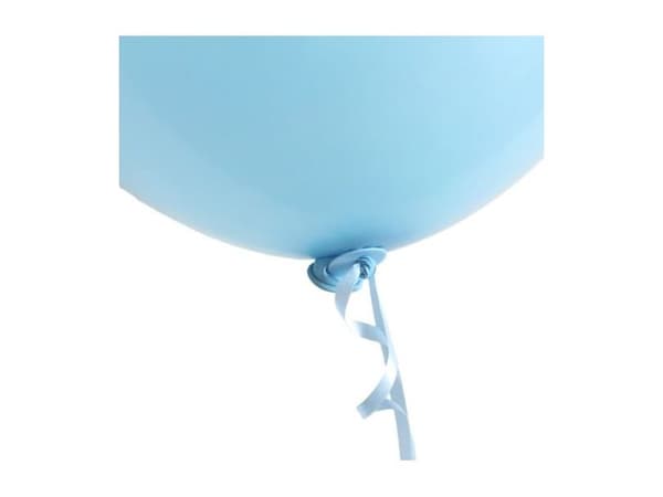 Lyseblå ballonsnore, 100 stk
