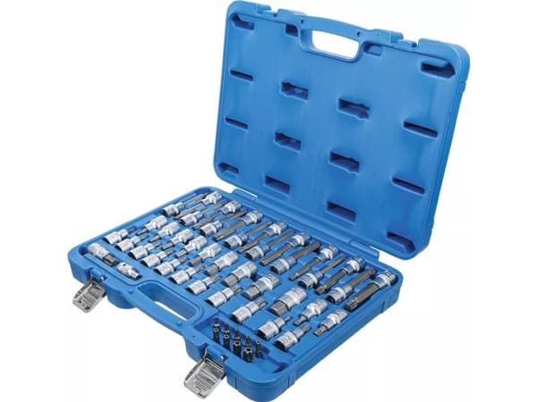 BGS technic Bit Socket Set, Kromvanadiumstål, 5472 mm, 5,47 kg