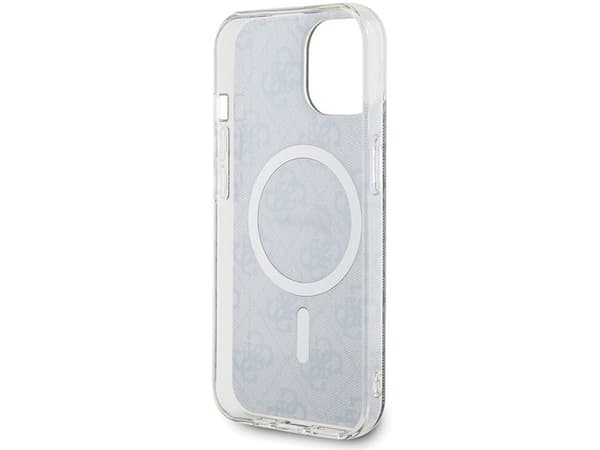 Guess IML 4G MagSafe case for iPhone 15 - brown