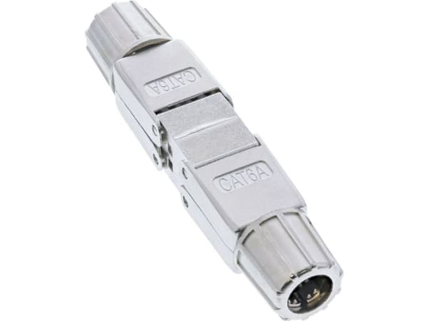 InLine kabelkontakt Cat.6A med LSA teknologi skjermet flat ( 69992E )