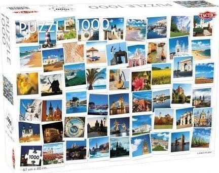 Tactic Summer Holiday 1000 pcs, 1000 stykker, Kunst, 9 år