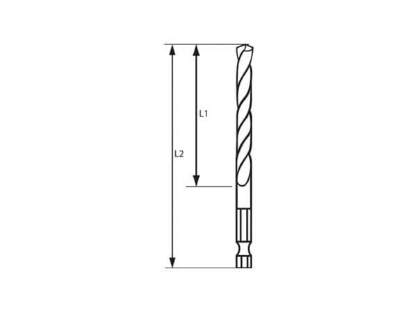 Bosch bor HSS Impact Control 6,0 mm
