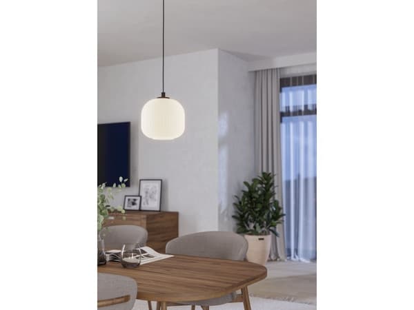 EGLO MANTUNALLE PENDEL E27 Ø200 OPAL