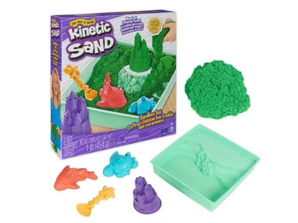 Kinetic Sand Sandbox Set - Green