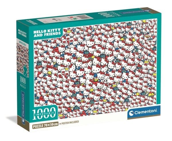 CLE pussel 1000 Compact Impossib. Hello Kitty 37119