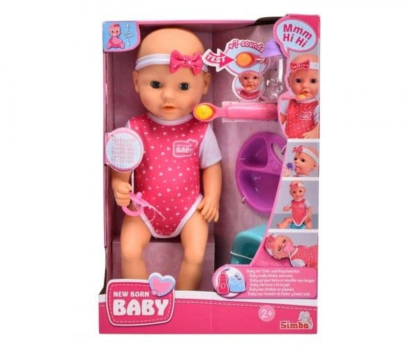 BABYDOCKA 38CM HUNGRY BEAN INTERAKT SIMBA WB8