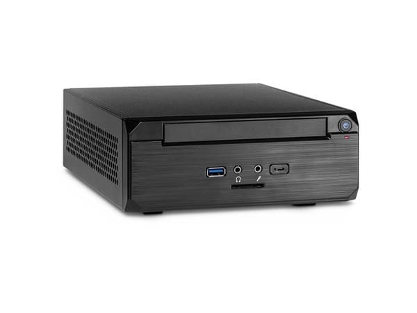 Inter-Tech MW-02 II - SFF - mini ITX - USB/ljud