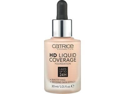 Catrice Hd Liquid Coverage Foundation 036 Hazelnut Beige 30ml Lasts Up To 24 Hours