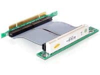Delock Riser card PCI 32 Bit with flexible cable left insertion - Kort för stigare