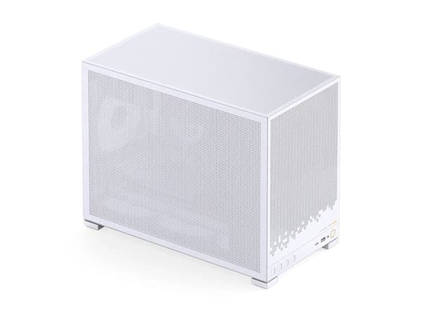 Jonsbo D32 STD MESH, Midi Tower, PC, Hvit, Micro ATX, Mini-ITX, Stål, Spilling