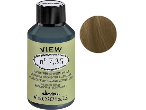 Davines View puolipysyvä hiusväri 7.35, 60 ml