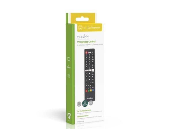 Nedis TVRC45TCBK, TV, IR Kabelfri, Trykknapper, Sort