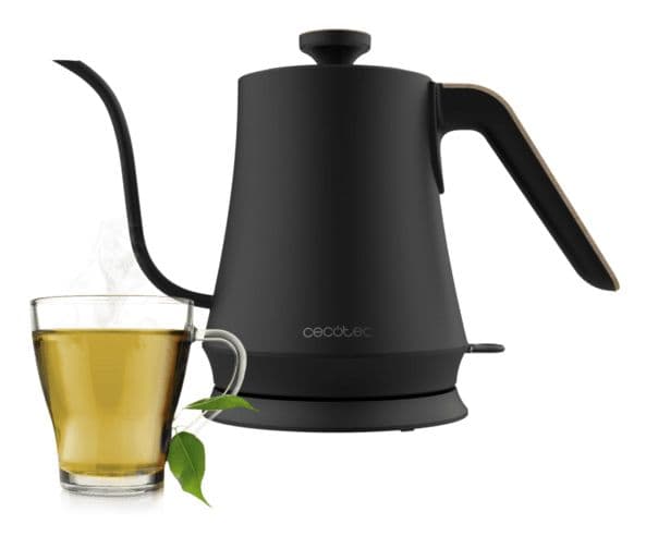 Cecotec Thermosense 500, 1 l, 1200 W, Sort, Rustfritt stål, Trådløs