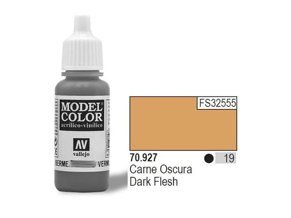Vallejo 70.927, 17 ml, liha, matta, pullo, pullo