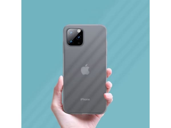 Baseus silikonfodral till iPhone 11 Pro - vit