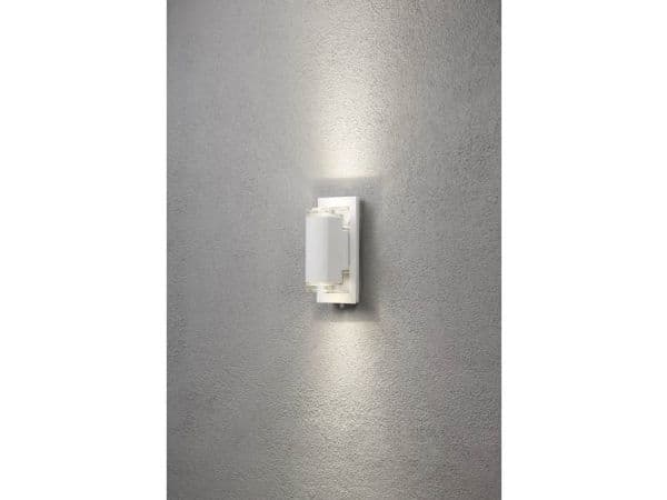 Konstsmide 7987-250, 2 lampor, IP54, Vit