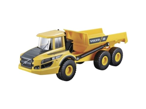 BBURAGO 18-32085, Jäteauto, Musta, Keltainen