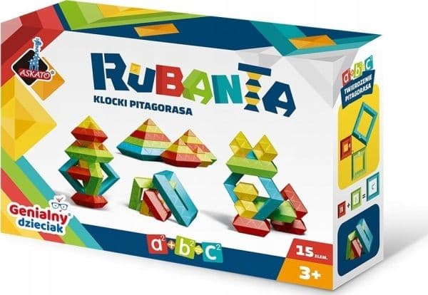 Askato Rubanta-blokker av Pythagoras 15 stk