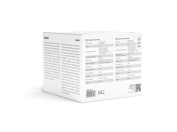 Savio AD-03 golvfläkt med oscillation